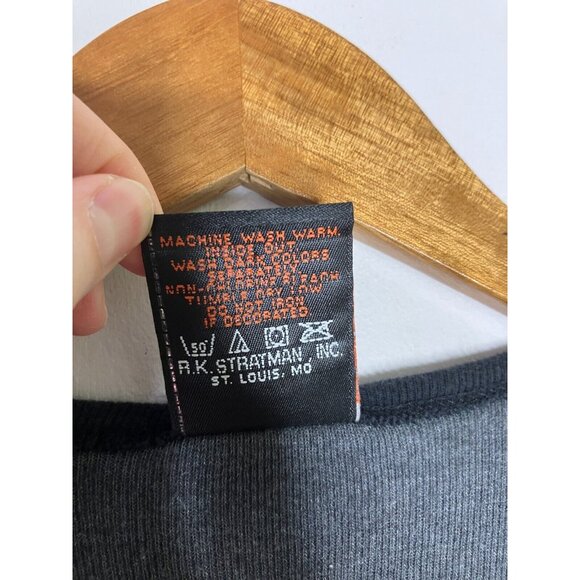 VTG Y2K Harley Davidson Women's 3/4 Sleeve Snap Button Shirt Lansing Michigan - Picture 5 of 8